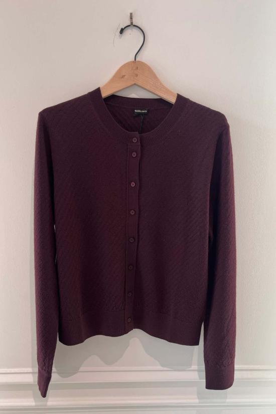  레이첼 코미 가디건 마틴 카디건 스웨터 플럼 - RACHEL COMEY