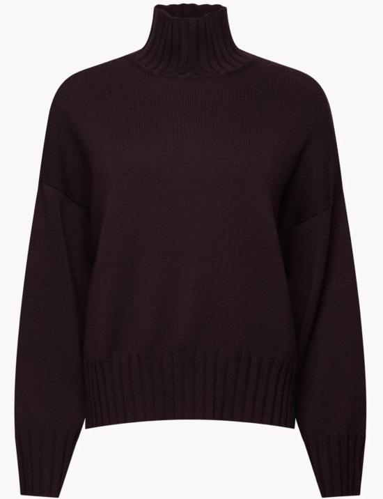  Her The Label 터틀넥 그녀의 The Label Stockholm Sweater Noisette