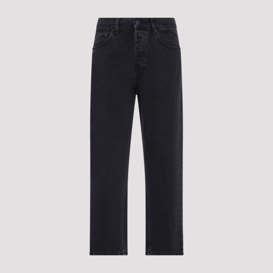 26FW 칼하트 WIP 메이틀랜드 데님 뉴엘 팬츠 I0292088906 BLACK STONE WASHED
