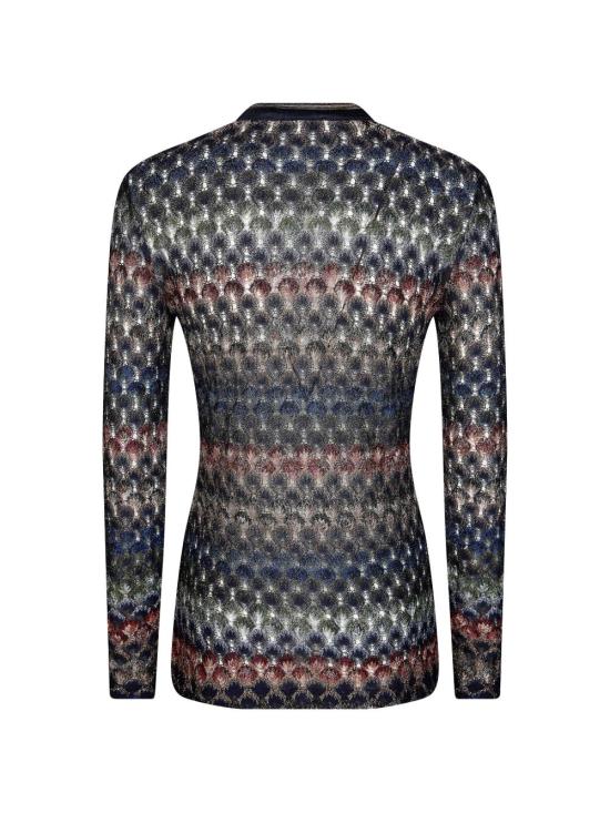 26FW 미소니 스웨터 DS26WN0U BR015PSMSPV Multi dark - MISSONI