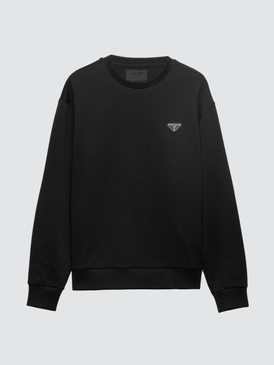 26FW 프라다 긴팔 티셔츠 UJL90B 11OQ F0002 BLACK DOM