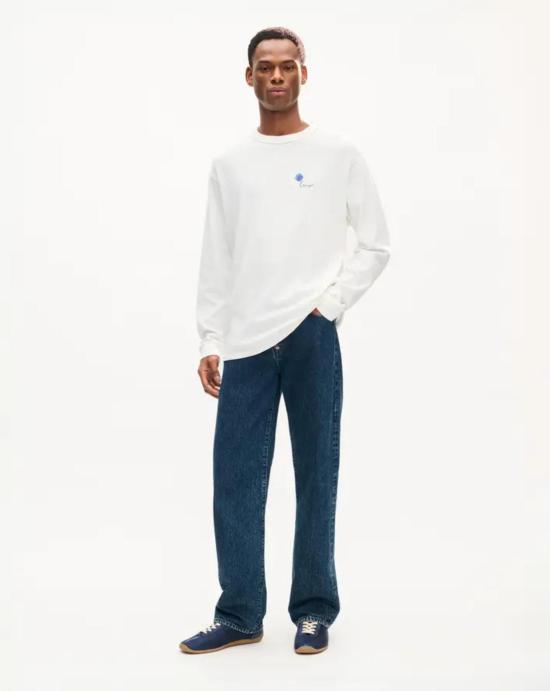 26FW 겐조 긴팔 티셔츠 FG6 5TL363 4SK 02 OFF WHITE DOM - KENZO