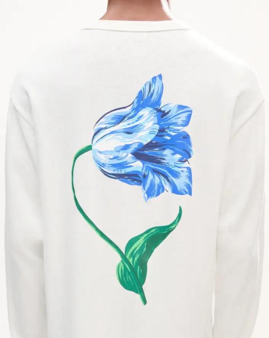 26FW 겐조 긴팔 티셔츠 FG6 5TL363 4SK 02 OFF WHITE DOM - KENZO