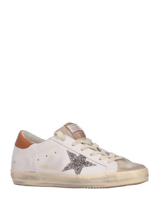 26FW 골든구스 SUPER STAR 슈퍼 스타 클래식 스니커즈 GWF00101F008719 12524 WHITE BEIGE CINDER LEATEHR BROWN - GOLDEN GOOSE