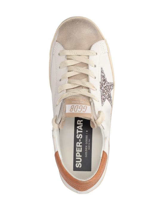 26FW 골든구스 SUPER STAR 슈퍼 스타 클래식 스니커즈 GWF00101F008719 12524 WHITE BEIGE CINDER LEATEHR BROWN - GOLDEN GOOSE