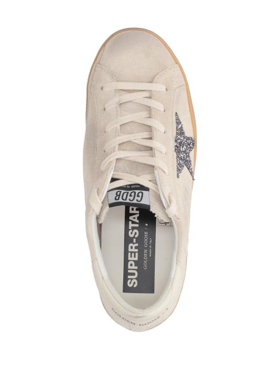 26FW 골든구스 SUPER STAR 슈퍼 스타 클래식 스니커즈 GWF00101F007202 15751 SEEDPEARL ANTRACITE CREAM - GOLDEN GOOSE
