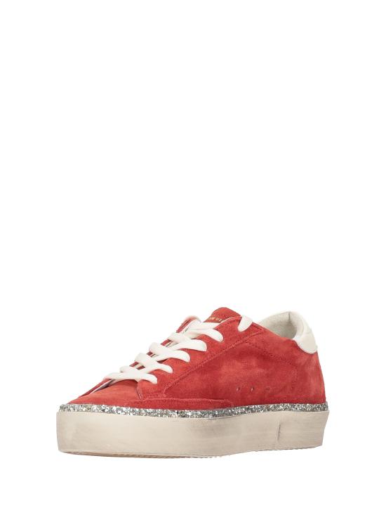 26FW 골든구스 하이스타 스니커즈 GWF00118F008682 40563 RED RUST WHITE - GOLDEN GOOSE