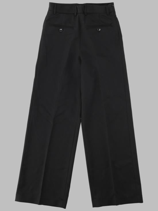 26FW [키즈] MM6 메종마르지엘라 스트레이트 팬츠 M61111K MM03DM6900 BLACK