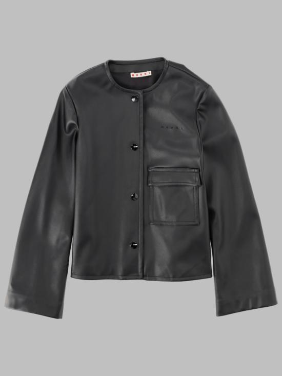 26FW [키즈] 마르니 캐주얼 자켓 M01929K M00W20M900 BLACK
