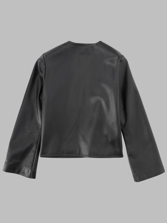 26FW [키즈] 마르니 캐주얼 자켓 M01929K M00W20M900 BLACK - MARNI