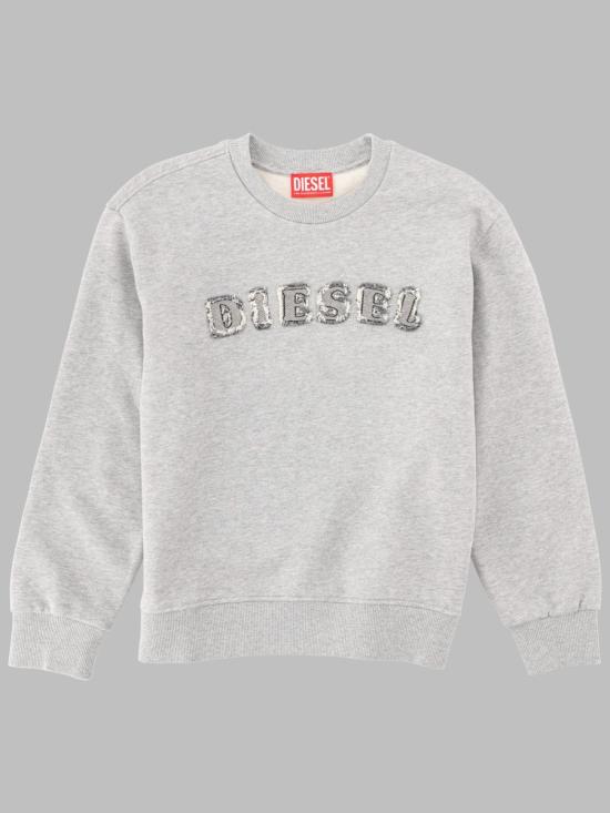 26FW [키즈] 디젤 니트/스웻셔츠 J02985K 0GEADK963 GREY
