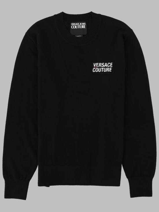 26FW 베르사체 스웨터 79GAF00M CMH81899 BLACK