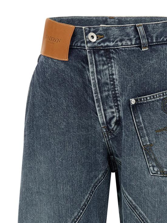 26FW JW앤더슨 데님 팬츠 DT0127 PG1849172 BLUE - JW ANDERSON