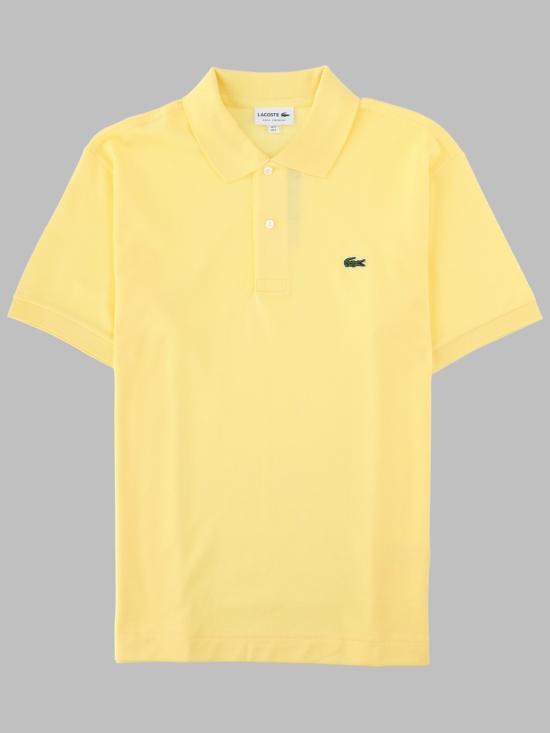 26FW 라코스테 폴로 티셔츠 1212 107 YELLOW