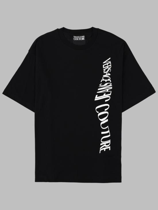 26FW 베르사체 반팔 티셔츠 79GAHP04 CJ01P899 BLACK