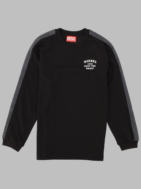 26FW [키즈] 디젤 티셔츠 J02990K KYA1YK900 BLACK
