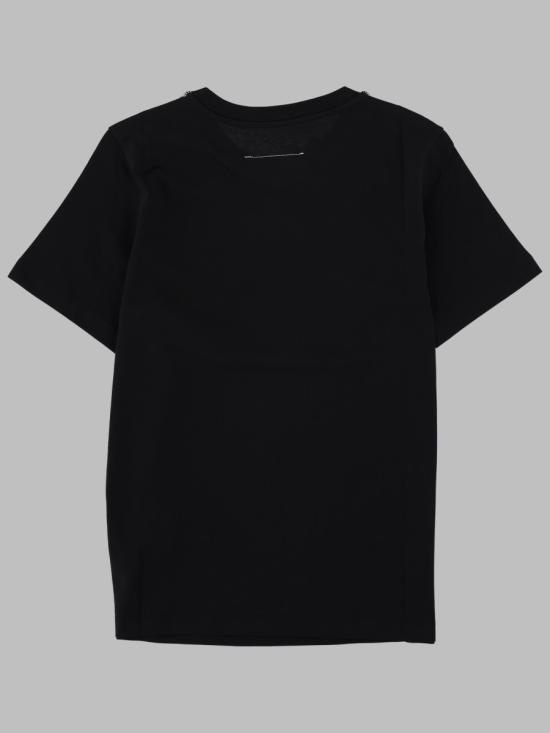 26FW [키즈] MM6 메종마르지엘라 티셔츠 M61163K MM04IM6900 BLACK - MM6 MAISON MARGIELA