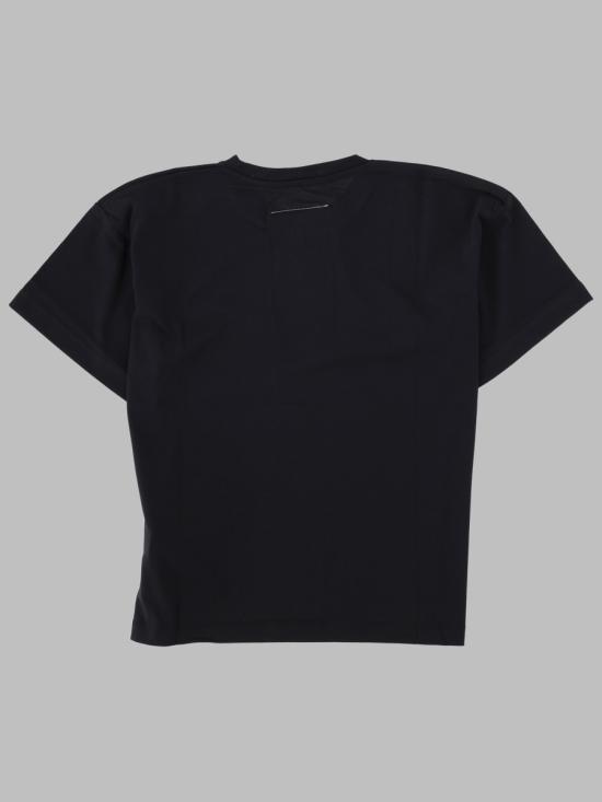 26FW [키즈] MM6 메종마르지엘라 티셔츠 M61117K MM02YM6900 BLACK - MM6 MAISON MARGIELA