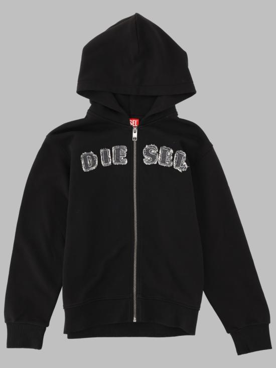 26FW [키즈] 디젤 니트/스웻셔츠 J02986K 0GEADK900 BLACK