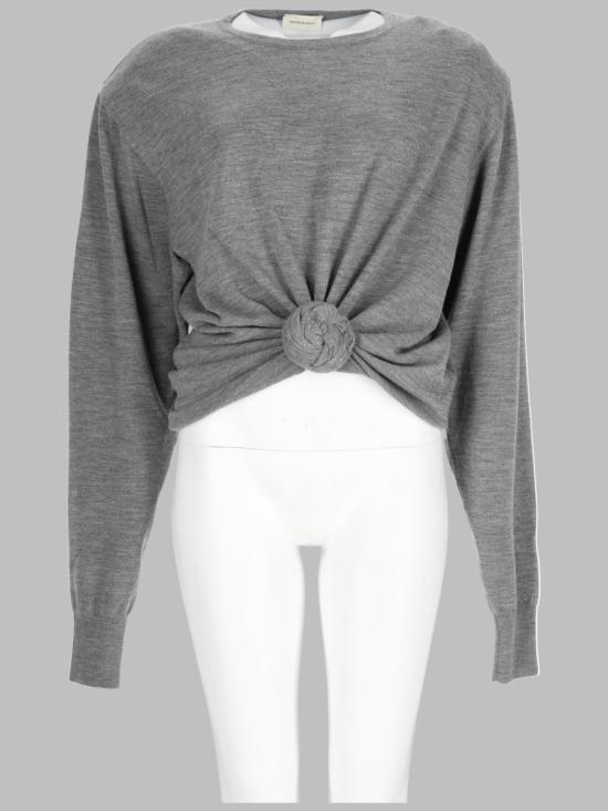 26FW 마그다뷰트림 스웨터 351426 GREY