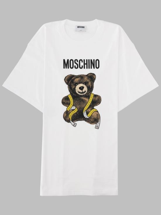 26FW 모스키노 탑 07075541 1001 WHITE