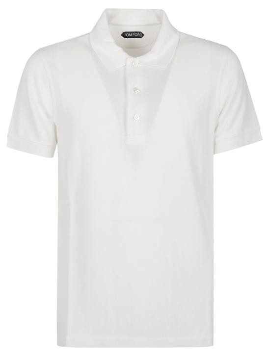 26SS 톰포드 폴로 티셔츠 JPS011 JMT013 White