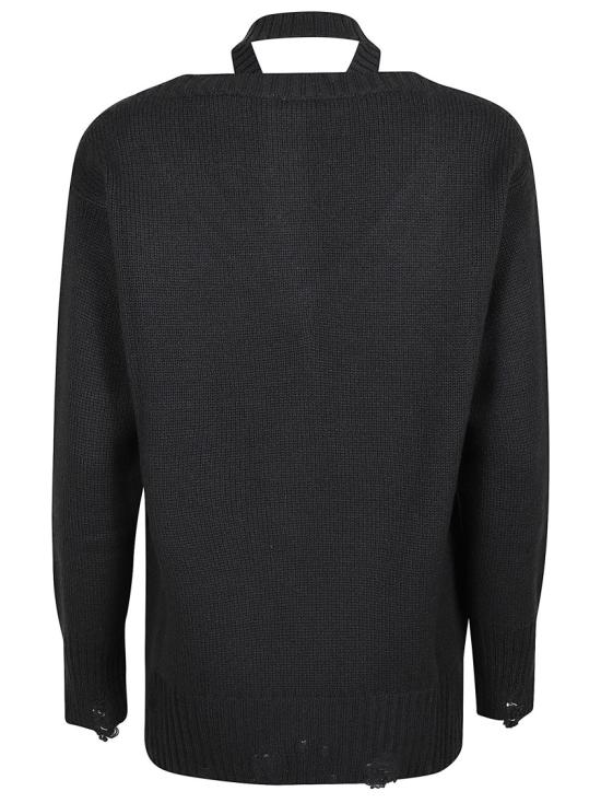  카네사 니트웨어 NWKV004 FK0001 Black - CANESSA