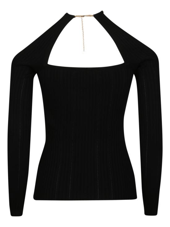 26SS 엘리자베타프랜치 탑 MK89S61E2 Black - ELISABETTA FRANCHI