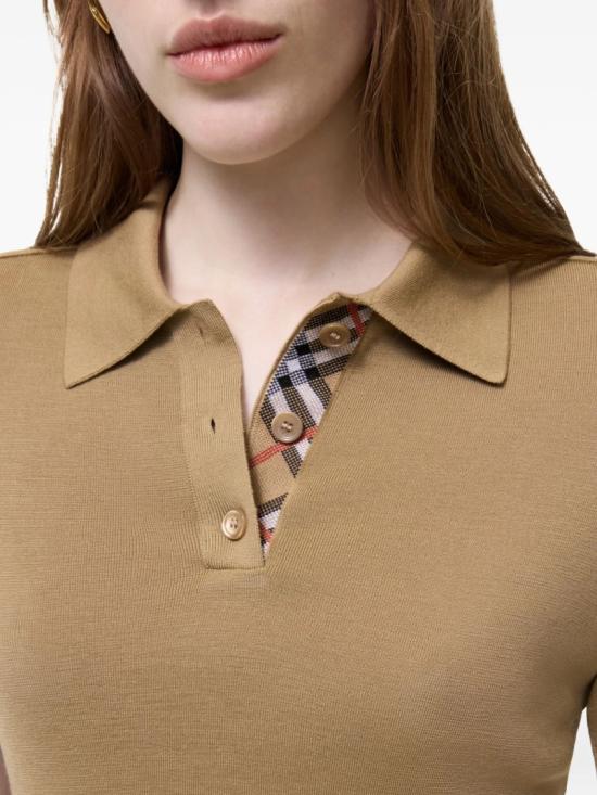 26FW 버버리 탑 8130426A3743 Brown - BURBERRY