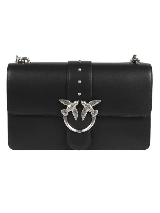 26SS 핑코 숄더백 105857 A0F1 Black