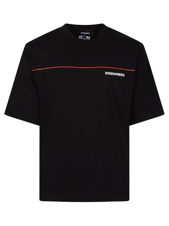 26FW 디스퀘어드2 반팔 티셔츠 S71GD1653 D20106 Black