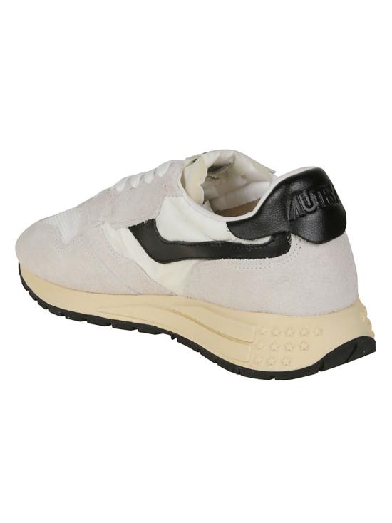 26SS 오트리 릴윈드 로우 나일론 스웨이드 스니커즈 WWLM UT50 White - AUTRY