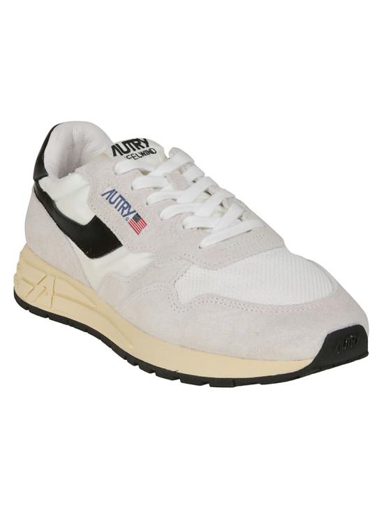 26SS 오트리 릴윈드 로우 나일론 스웨이드 스니커즈 WWLM UT50 White - AUTRY