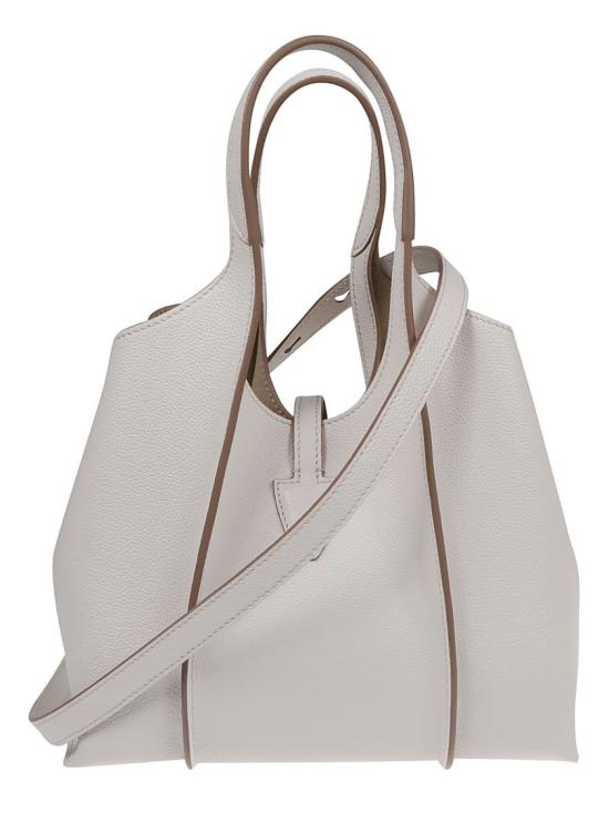  토즈 T 타임리스 미니 토트백 XBWTSBA9100Q8E White - TODS
