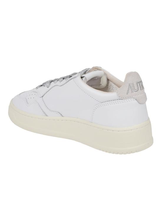 26SS 오트리 메달리스트 로우 레더 스니커즈 AULW SW02 White - AUTRY