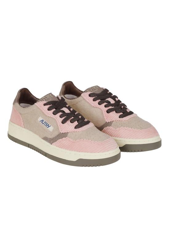 26FW 오트리 메달리스트 로우 레더 스니커즈 AULW V103 Neutrals - AUTRY