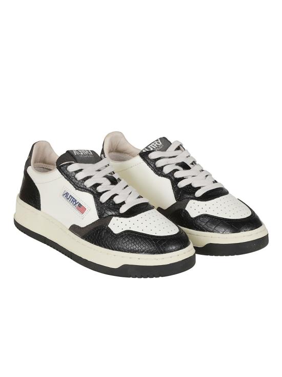 26FW 오트리 메달리스트 로우 레더 스니커즈 AULW CZ05 White - AUTRY