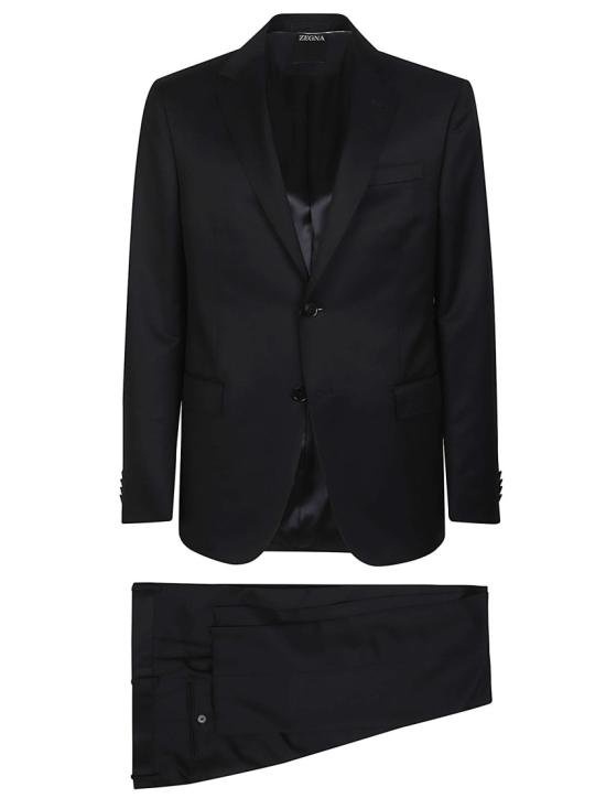 25FW 에르메네질도제냐 수트 22777A2 28QCGN Black