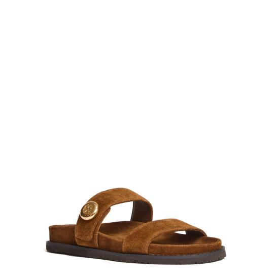 26SS 토리버치 샌들 183266 Brown - TORY BURCH