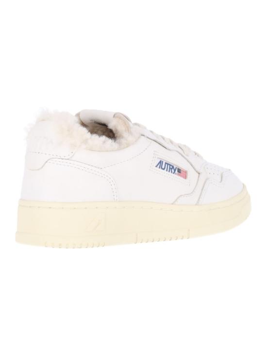 26FW 오트리 메달리스트 로우 레더 스니커즈 AULWSR01 White - AUTRY