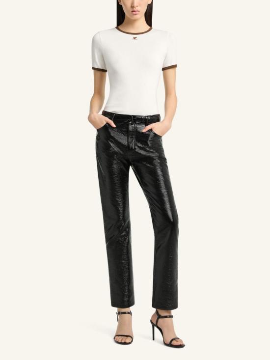 26FW 쿠레쥬 탑 125JTS017JS0203B264 White - COURREGES