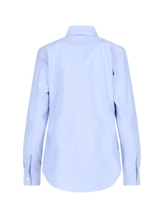 26FW 폴로 랄프로렌 포니 로고 옥스포드 셔츠 211891377001 Blue - POLO RALPH LAUREN