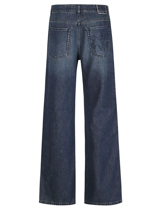 26FW 핑코 데님 101733 A3G8 Blue - PINKO