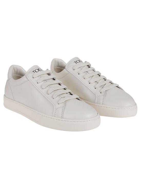  토즈 레더 스니커즈 XXM04L0HZ40JUS White - TODS
