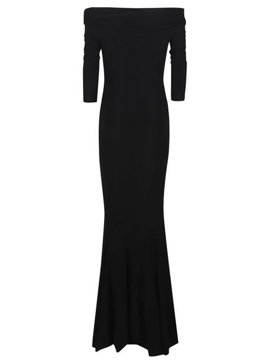26SS 노마카말리 원피스 KK1263PLT66001 Black - NORMA KAMALI