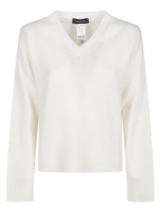 26FW 파비아나 필리피 니트웨어 MAD216F018 0000 M285 White