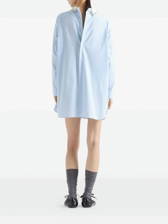 26SS 프라다 탑 P953NR17NDS OOOF0C9N Blue - PRADA