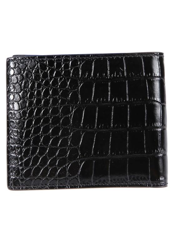 26SS 톰포드 크로커다일 프린트 레더 반지갑 Y0410 LCL439S Black - TOMFORD