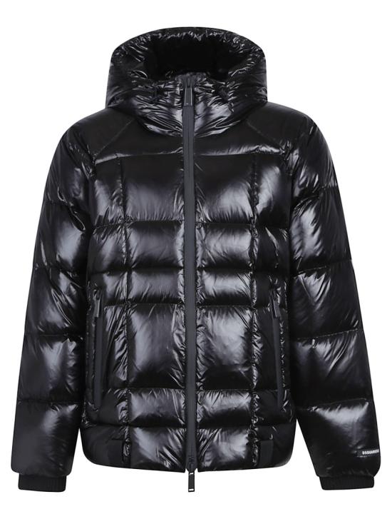 25FW 디스퀘어드2 자켓 S74AM1611 D35315 Black