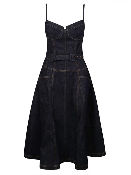 26SS 셀프 포트레이트 원피스 RS26815MABL Black